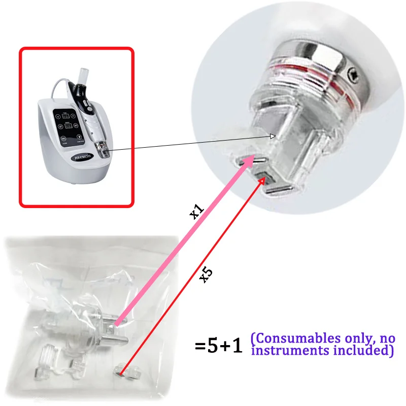 Ems Electric Face Massager Radio Frequency Microneedle Machine Rf No ...