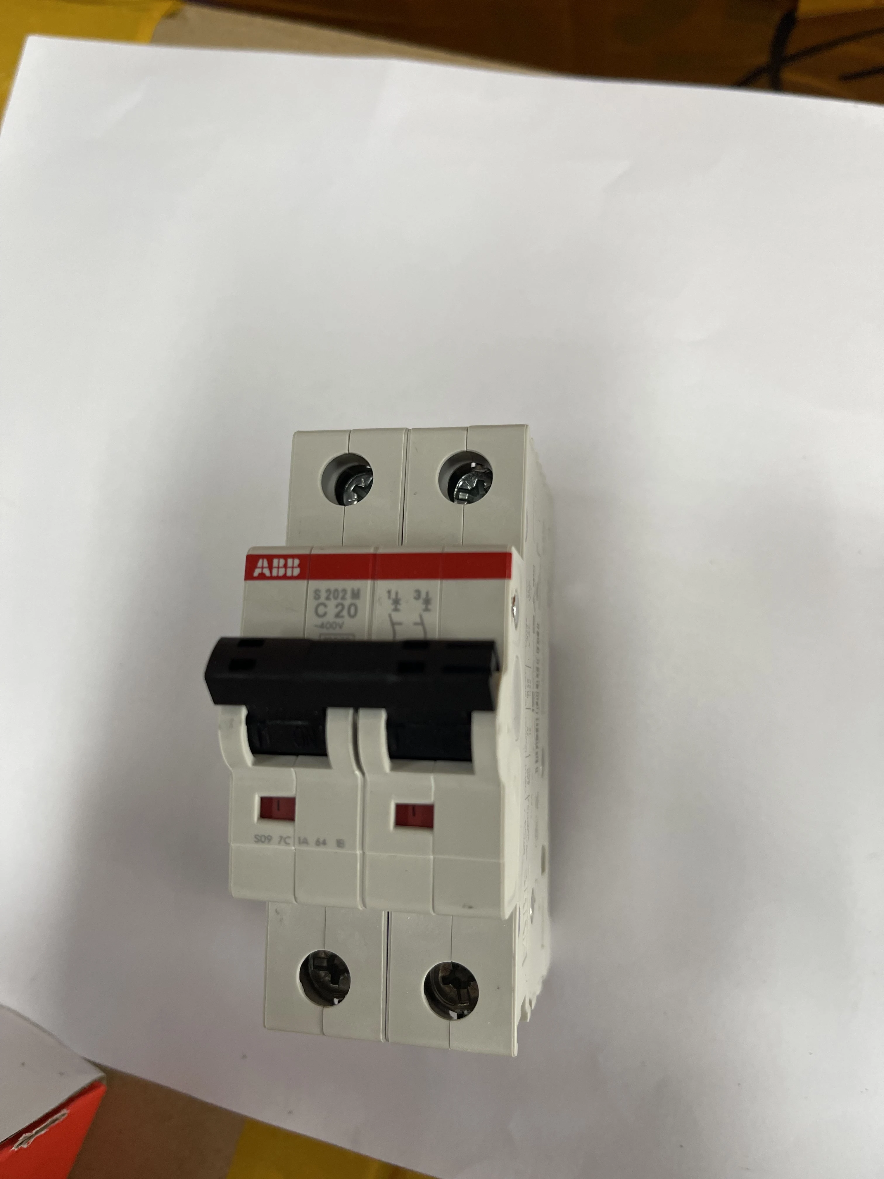 ABB Miniature Circuit Breaker S202M-C20 ABB Miniature Circuit Breaker S202M-C20