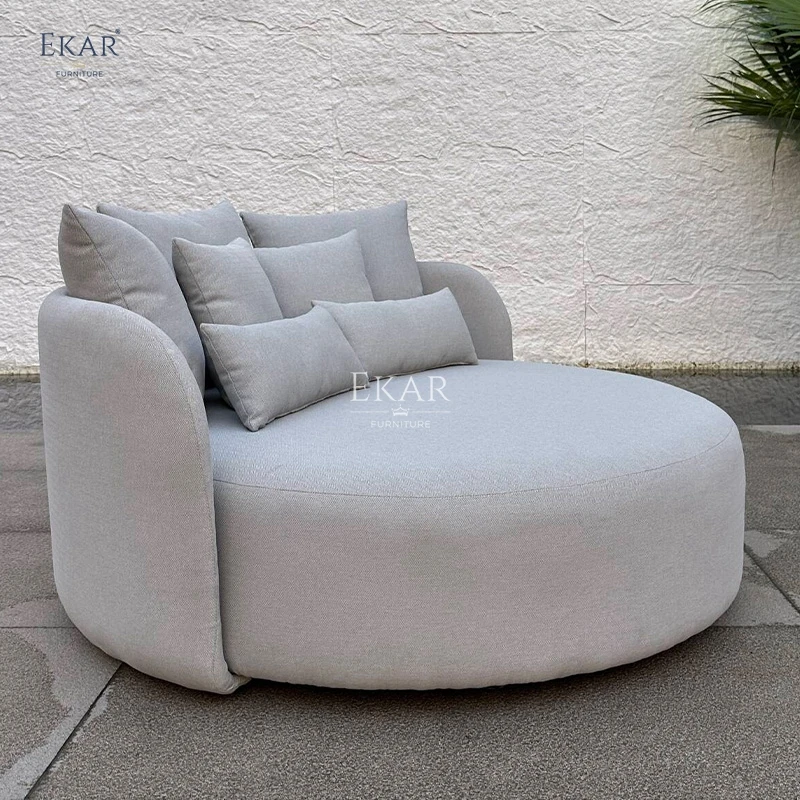 product modern waterproof fabric round outdoor lounge chair for relaxation-62