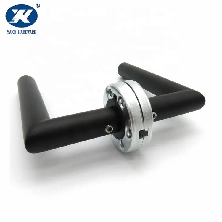 High Quality Internal Door 304 Stainless Steel Tube Lever Type Door Handles