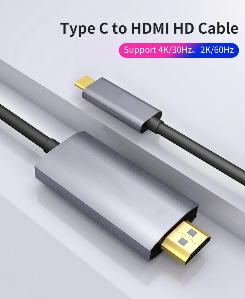Amazon | USB C HDMI 変換ケーブル - 1M 「4K@30Hz 映像出力
