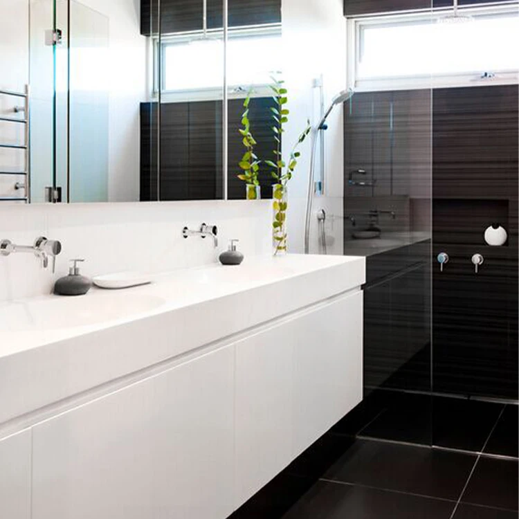 Современное отдельно стоящее зеркало для ванной комнаты шкафчик из массива дерева МДФ акриловая дверь меламиновая фанера керамическая Столешница для дома и отеля