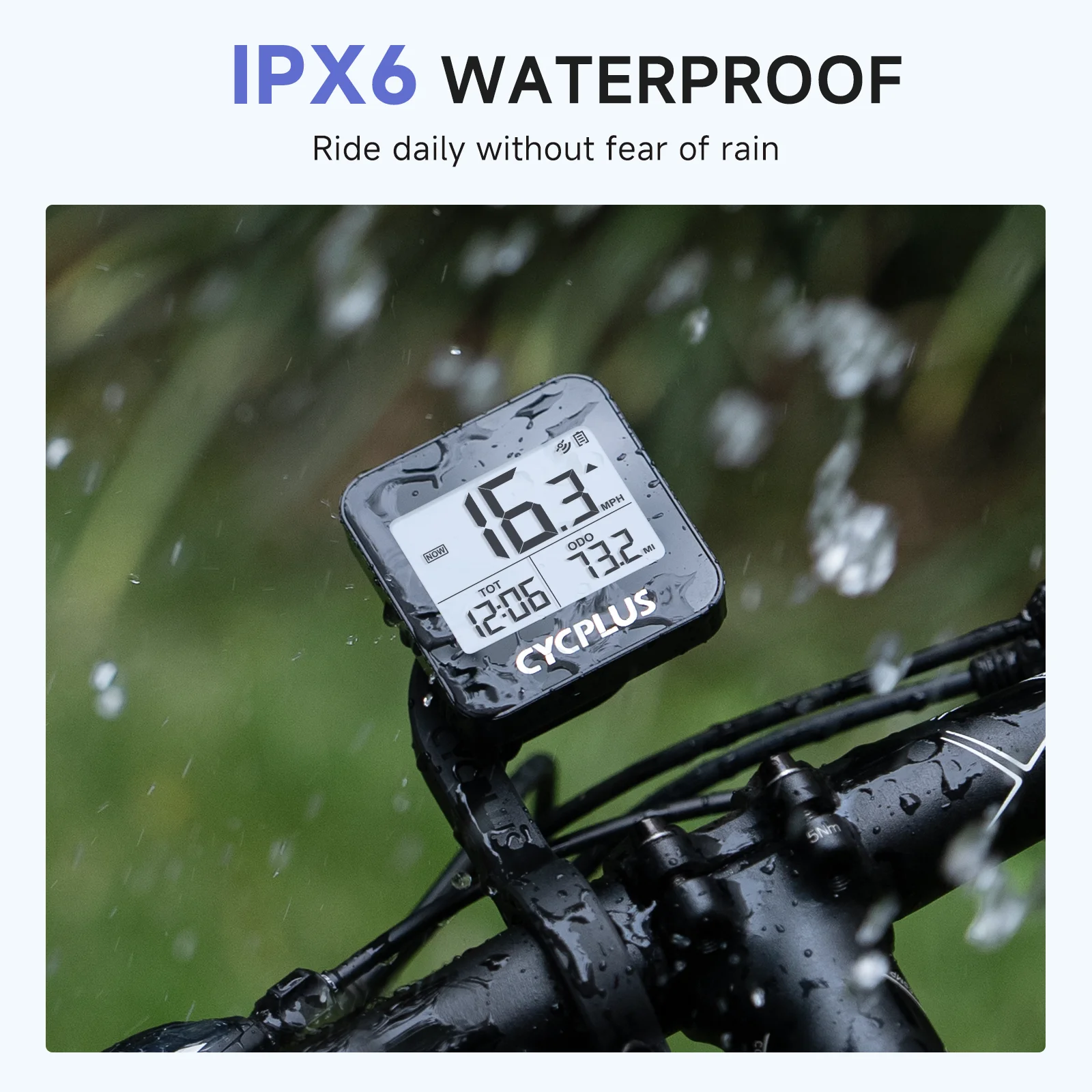 CYCPLUS Bike Odometer Gps Wireless Speedometer Bicycle Display Cycle Computer Bicycle