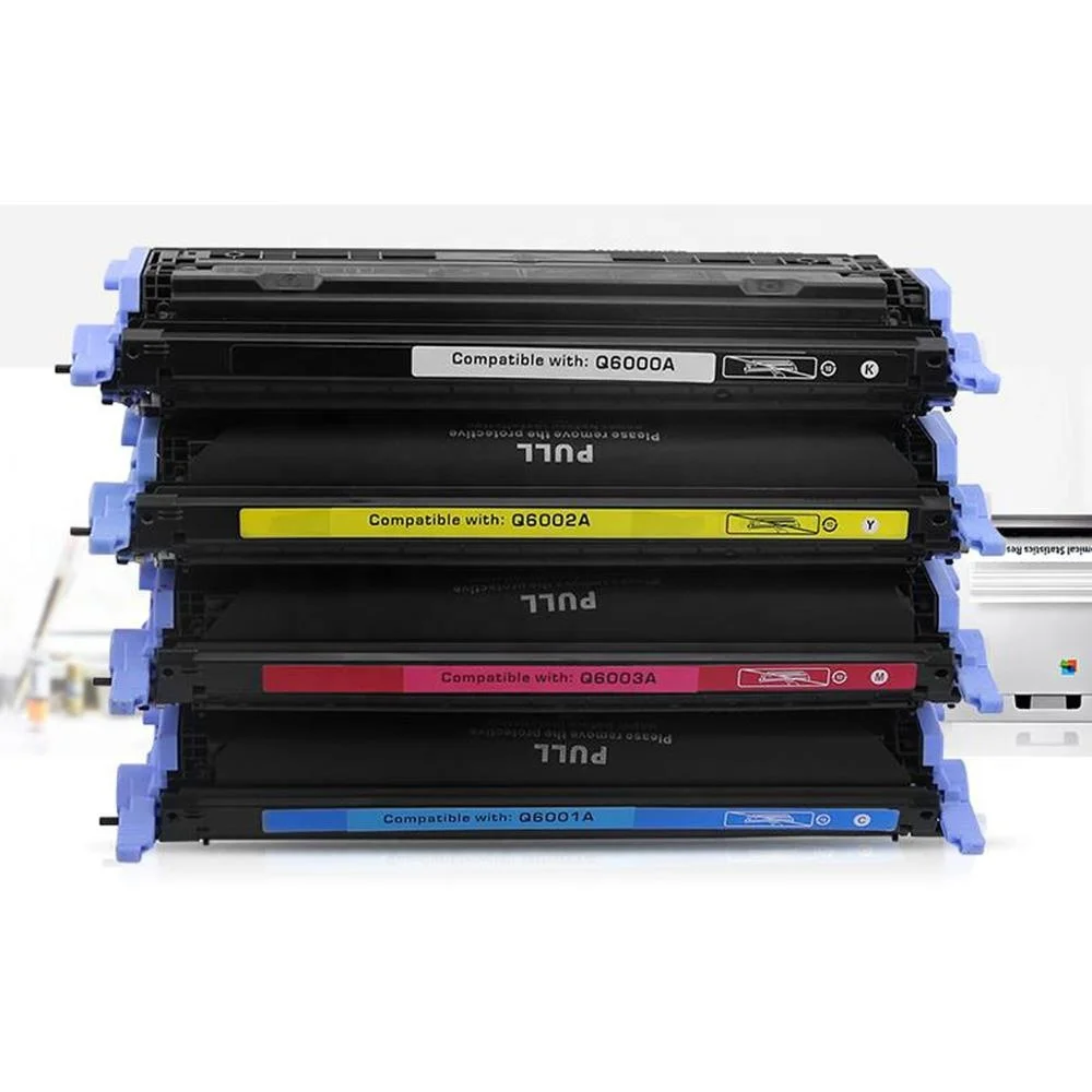 HP 124A Q6000A, Negro, Cartucho Tóner, de 2.500 páginas, para impresoras HP  ColorLaserJet 2600N, 1600, 2605, 2605dn, 2605dtn, CM1015 MFP, CM1017 MFP y  260NSE : Amazon.es: Informática