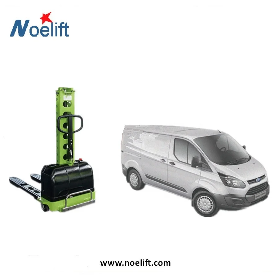 500kg Load Capacity Self Loading Stacker Fork Lift