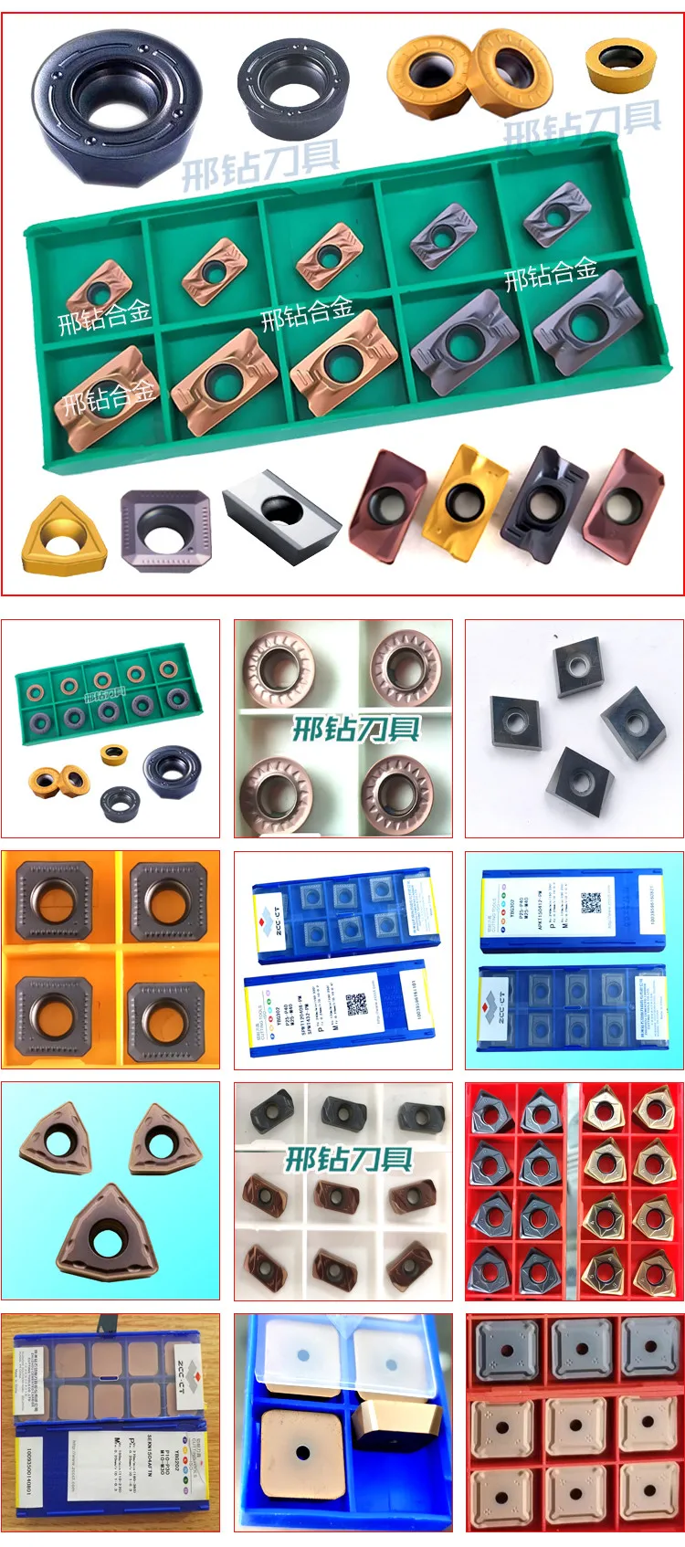 thumbnail interactive-video image 1 of ZCC.CT 10pcs APKT160408-PM YBG202 Carbide Milling Inserts – CNC Lathe Tooling 1 of 4