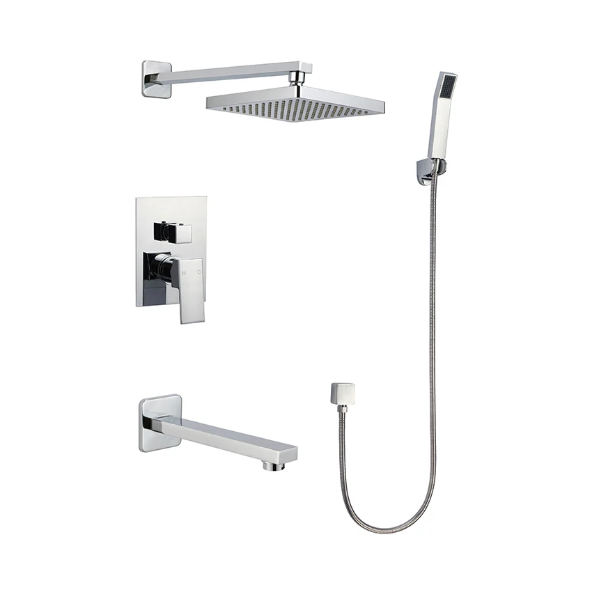 High Quality UPC Brass Material Shower Faucet With Hand Shower