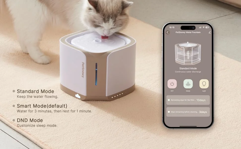 Wholesale Smart Pet Water Fountain With Safe Suction Pump Ultra Quiet