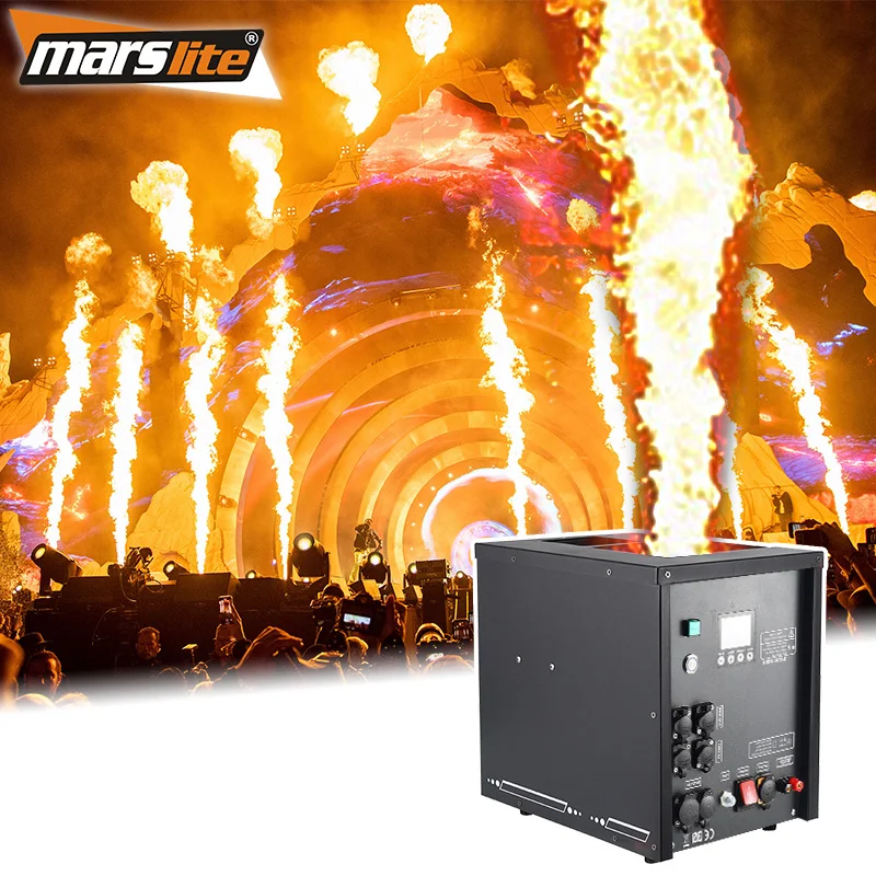 8M Fire Height Waterproof Flame Machine for Outdoor Events