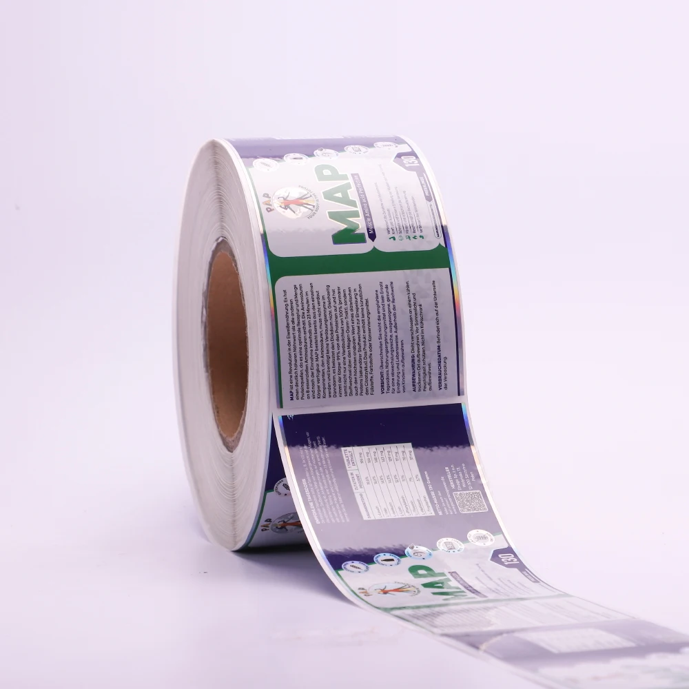 Adhesive Custom Printing Medical Injectable Bottle Stickers Packaging Steroid 10ml Vial Labels