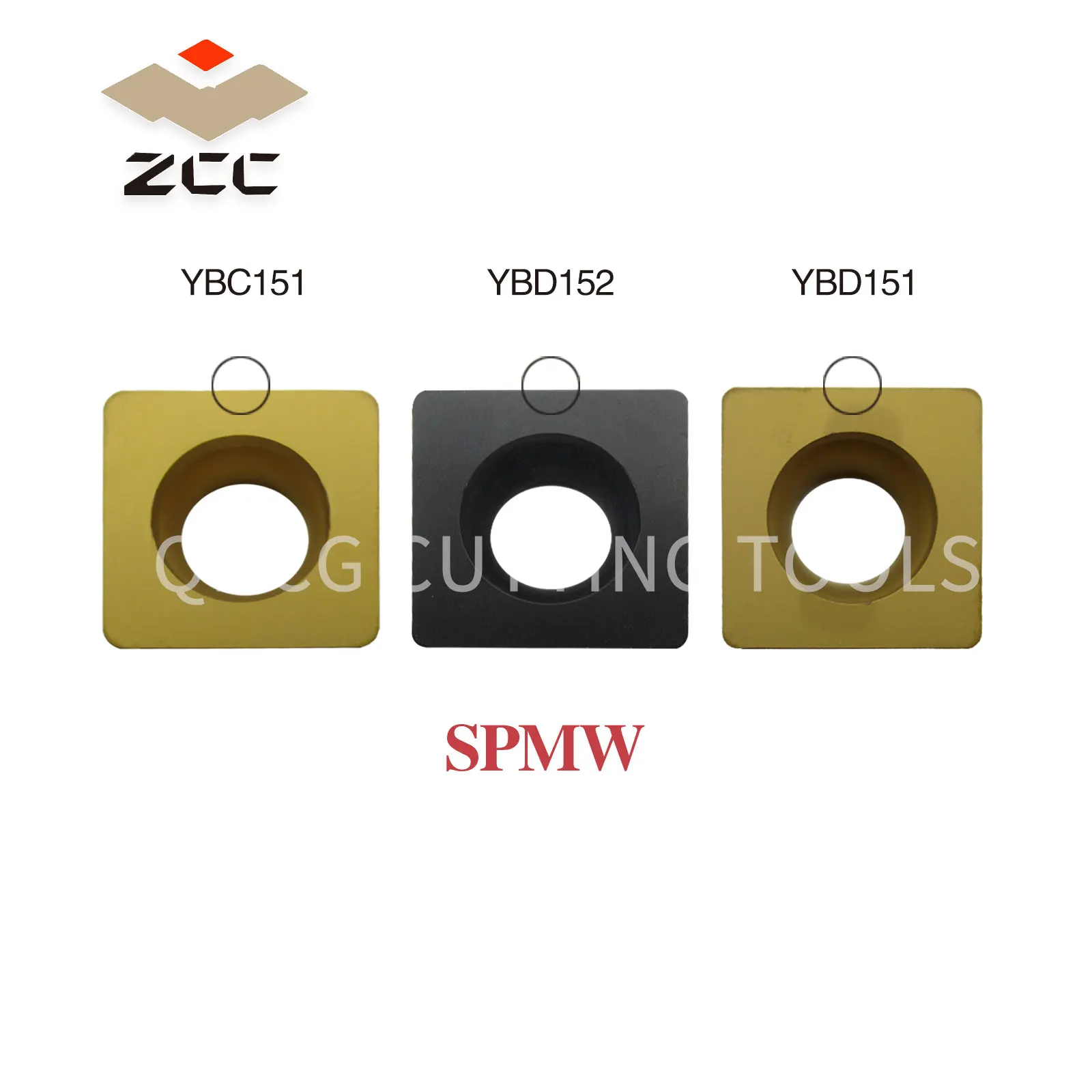 ZCC SPMW YBD152 Carbide Inserts - Precision CNC Tools