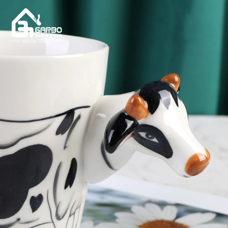 Buy Wholesale China Hot Sale Simple Animal Design Hand-painted Ceramic  Coffee Mug & Cute Ceramic Mug at USD 0.8