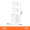 White 3-Tier