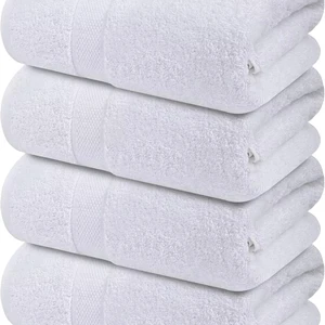 Hotel Bath Towel 100% Combed Cotton Organic Woven Skin-Friendly Solid Color Eco-Friendly Quick Dry Hypoallergenic Luxury Soft