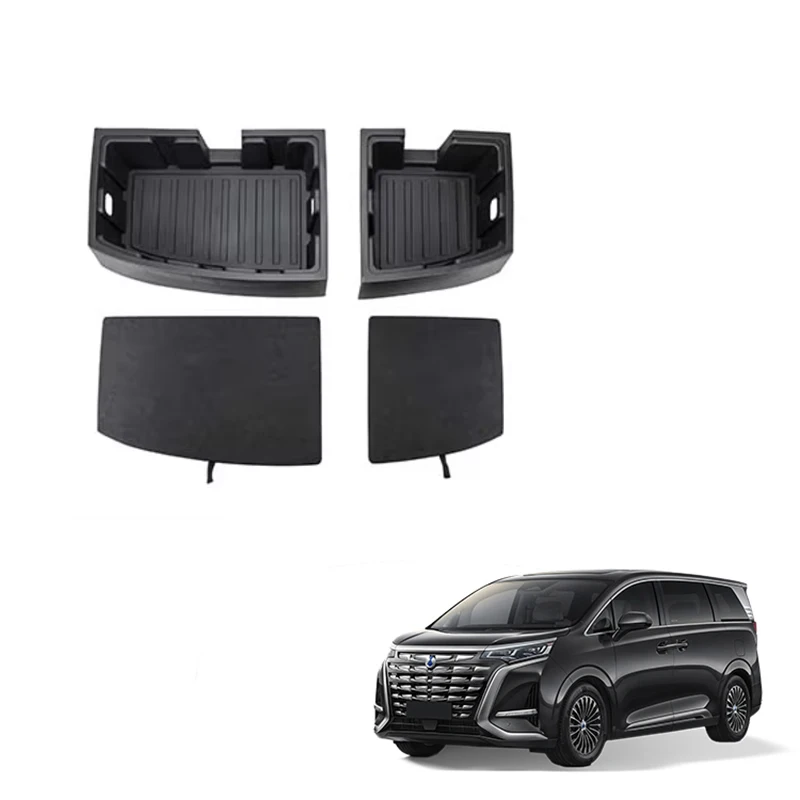 Car Interior Exterior Accessories PP Rear Trunk Storage Box for BYD  Denza D9