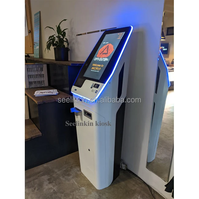 Interactive cash QR restaurant self order digital touch screen stand pc manufacturer internet floor standing payment kiosk