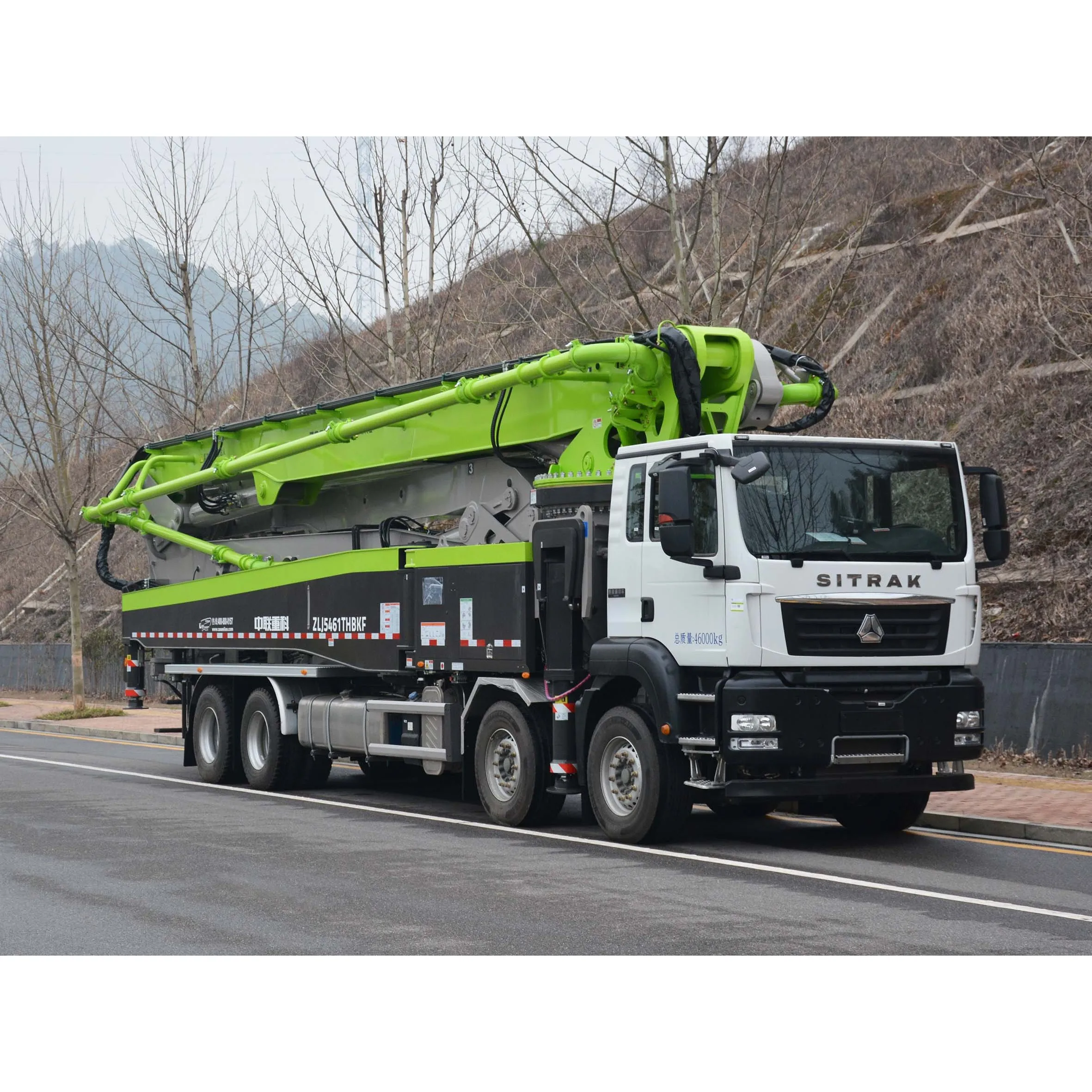 ZLJ5461THBKF 62X-6RZ Concrete Pump - High Efficiency Zoomlion