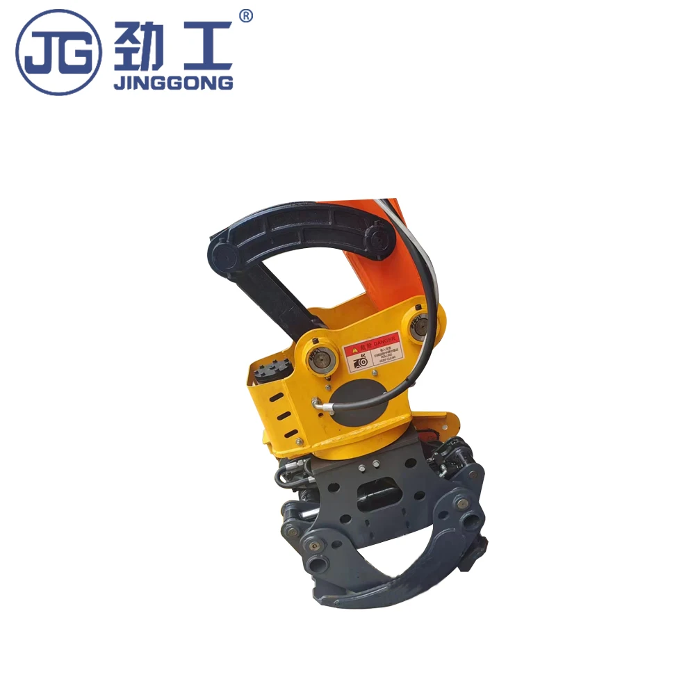 China JG Automatic Tree Shear Cutting Machine Forest Cut Harvester with Free Segment Cutting