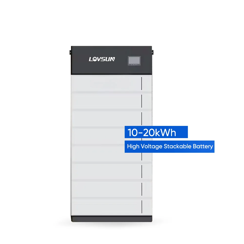 Lovsun 10kwh 20kwh High voltage Energy Storage Battery Home Stacking Easy Installation solar power system for home with CE