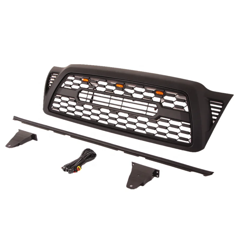 Автомобильные детали решетка для решетки радиатора из АБС-пластика с Сотами запчасти внедорожника пикапа 4x4 parrilla подходит toyota