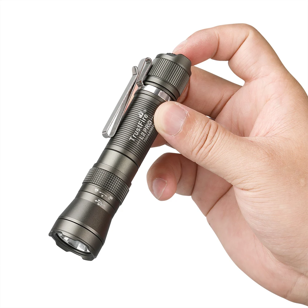 Multi Tool Car Emergency LED 14500 Torch TrustFire L2 Pro 1100 Lumen Pocket EDC Tactical Flashlights