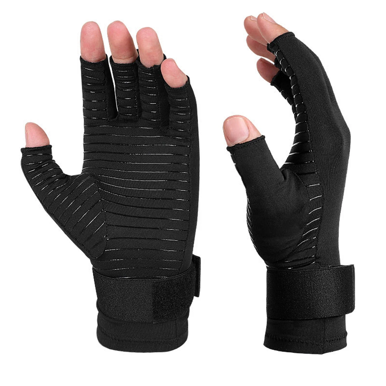 Guantes Calefactables Recargables 🔥 – Sin Dedos Con 3 Niveles De Calor | Batería 2000 MAh Y Carga USB-C | Ideales Para Deportes De Invierno Y Actividades Al Aire Libre