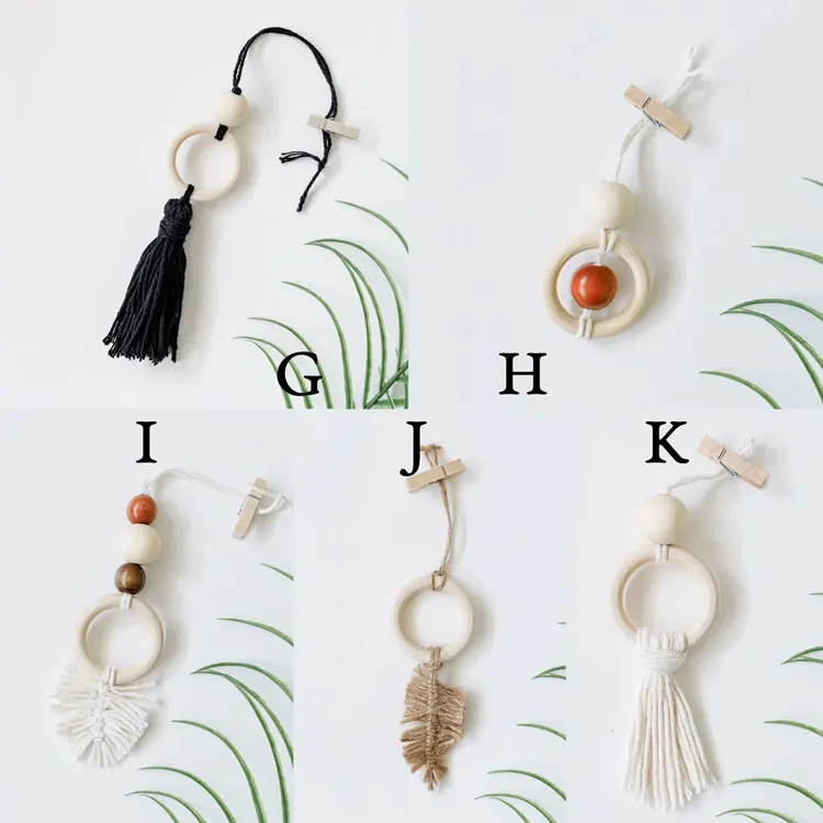 Aromatherapy Perfume Oil Car Diffuser Sublimation Blank Hanging Felt Material Wool Ball air Freshener