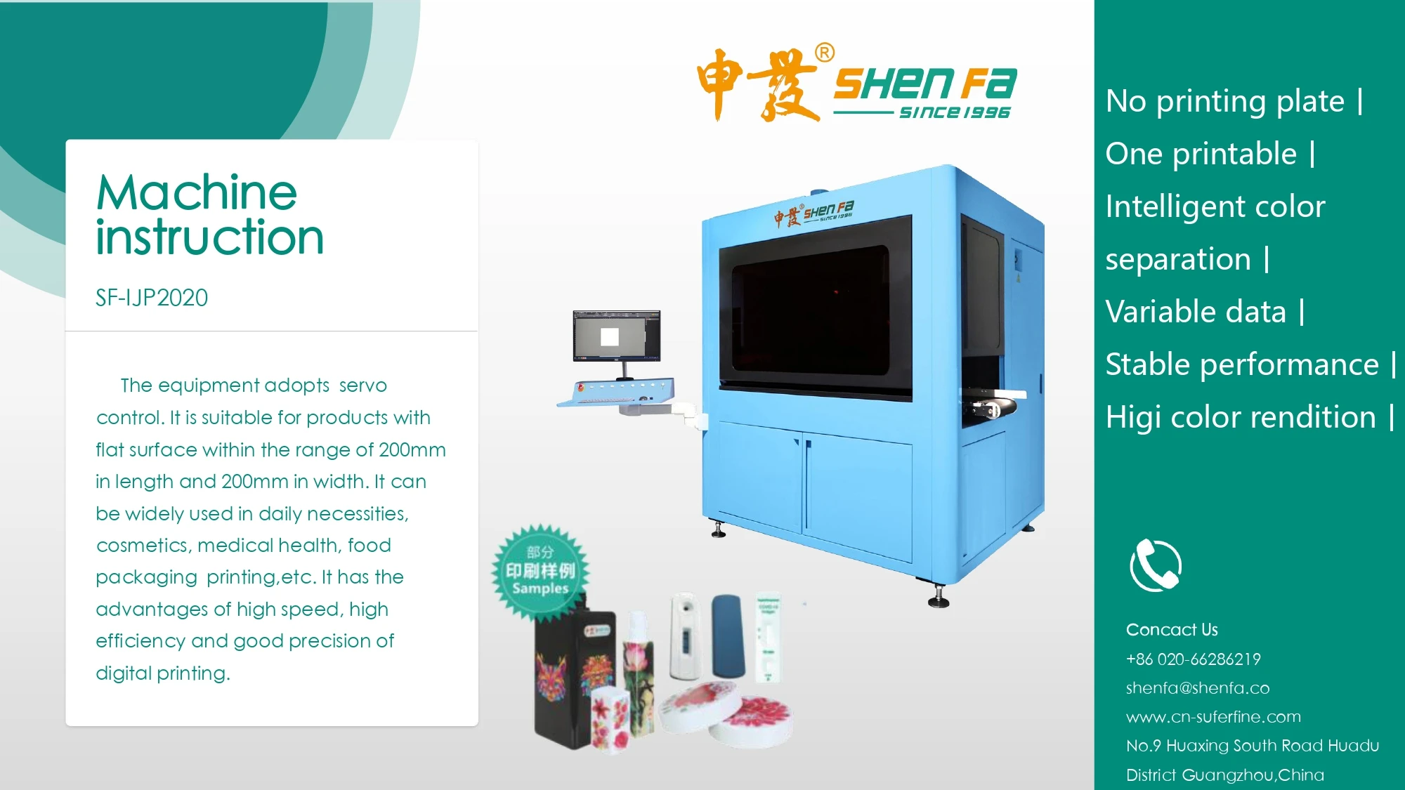 High Speed Production Line Inkjet Printer Digital Uv Printing Machine