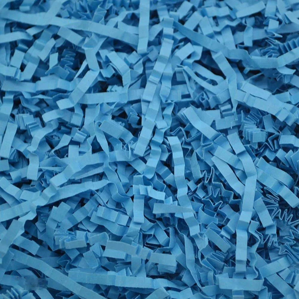 Ecofriendly Shredded Wood Full Color Versatile Crinkle Cut Paper Shred Filler For Gift Wrapping