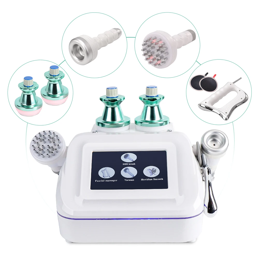 4 in 1 Micro-current Heating BIO Negative Pad Pain Relief Body Massage Loss Weight Machine