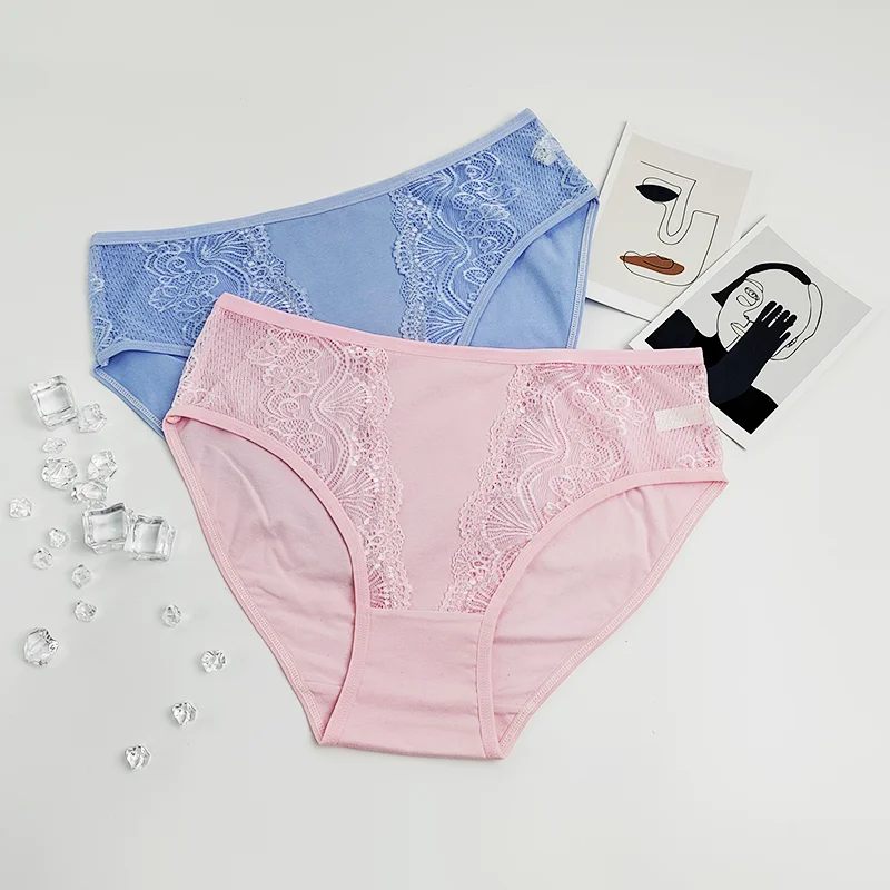 High Quality Women's Cotton Underwear Women's Hollow Midriff Underwear