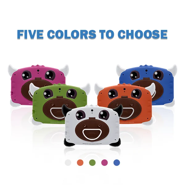 New Design 7 Inch Tablet Wifi Quad Core Kids Tablet for Kids Gift Game Apps Android 7.0 1GB RAM 16GB ROM Tablet PC