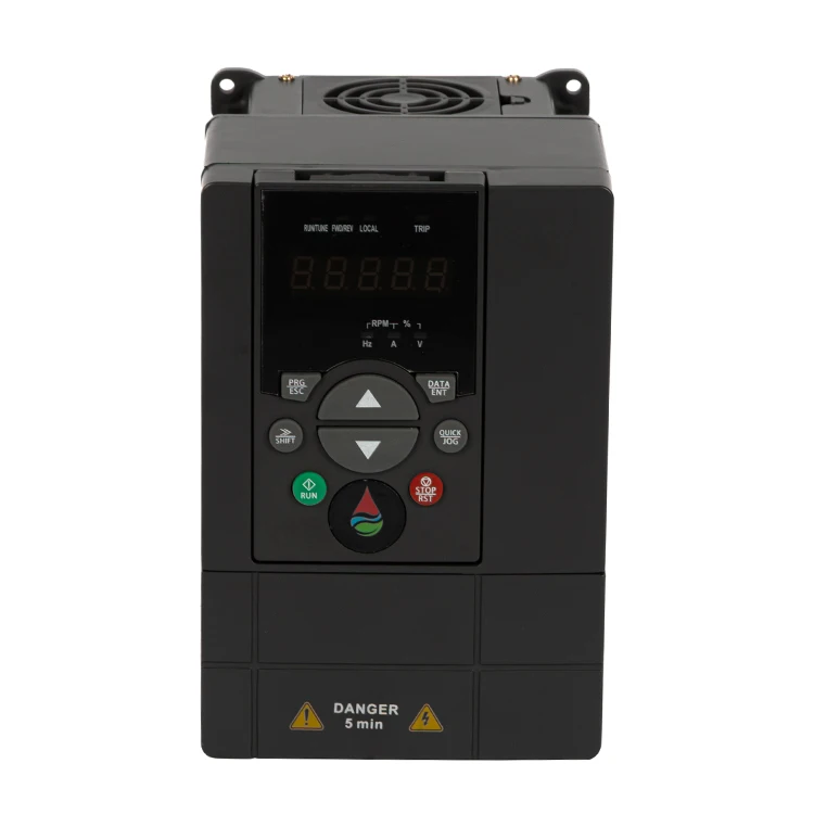 CKMINE 220V VFD Fuori Rete Mini Pompa Solare per Acqua Inverter a Frequenza MPPT Monofase Motore per Pompa 0,75 kW 500W 1HP