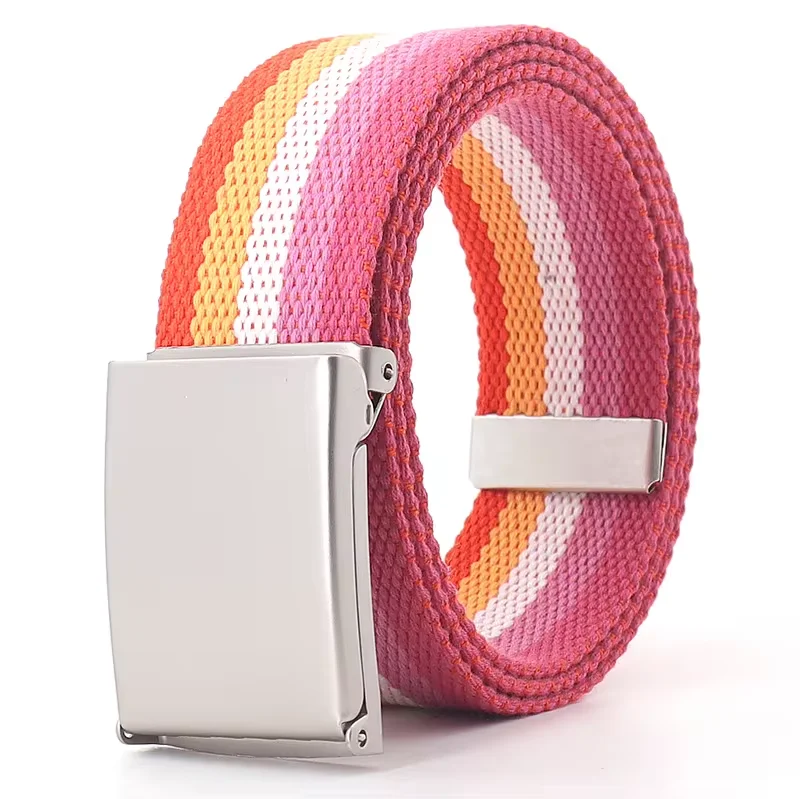 Cute Colorful Belt Woven Belt, Cinturón Artesanal Tejido,multicolored Leather  main image 2