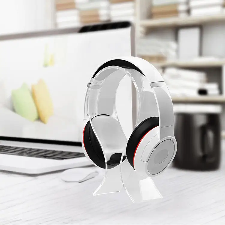 Headphone Pvc Rack Acrylic Gaming Headset Display Rack Placement Storage Bluetooth Headset ...