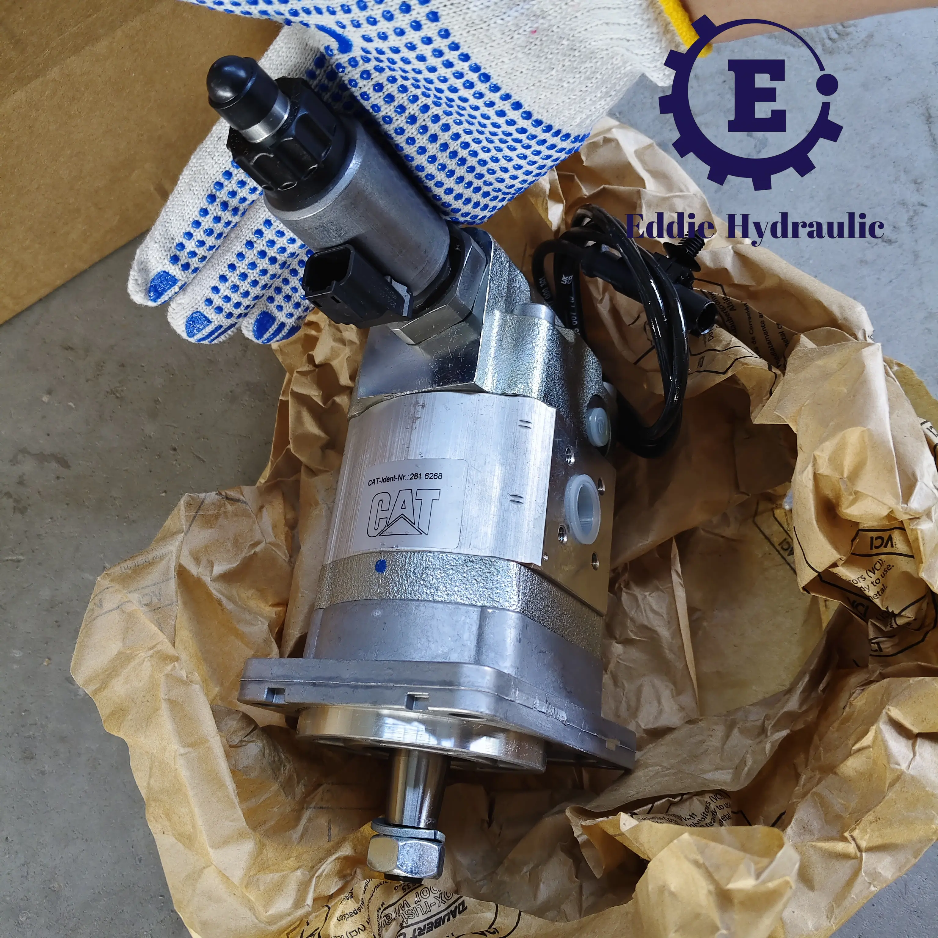 281-6268 2816268风扇驱动齿轮电机适用于轮式挖掘机M322D M318D