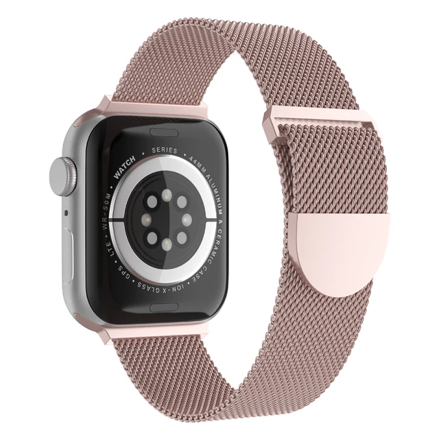 2023 Smart Watch Band Stainless Steel Milanese Loop Watch Band Strap For Apple Watch Series 7 6 5 4