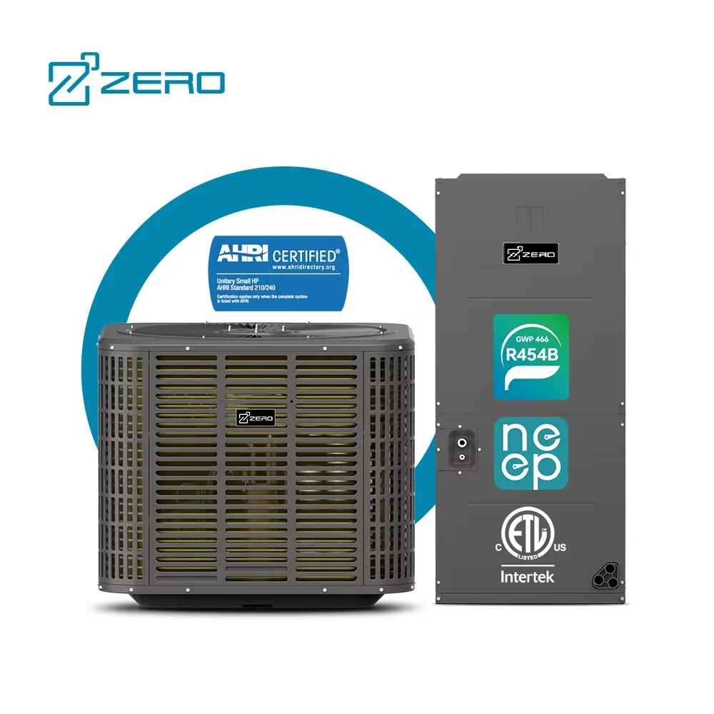 ZERO New R454b Refrigerant Eco-Friendly Environment Top Discharge Condenser  Air Conditioner Energy-Efficient Air Handler Unit