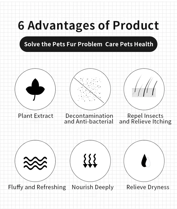 Factory Professional Oem Odm All Purpose Shampoo (oatmeal) Luxury Pet