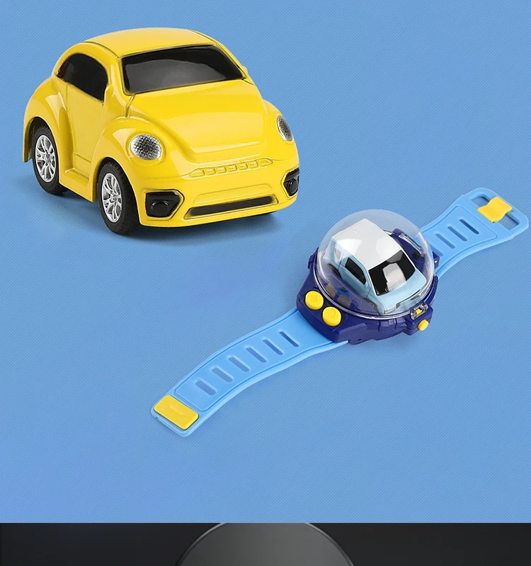 New Arrival Watch Remote Control Alloy Car Kids Alloy Cartoon Mini Rc