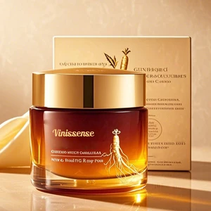 Organic Korean Ginseng Extract Cream Factory Low-Priced Hydrating Essence Dry Skin Anti-Wrinkle Whitening Hydrating Plant
