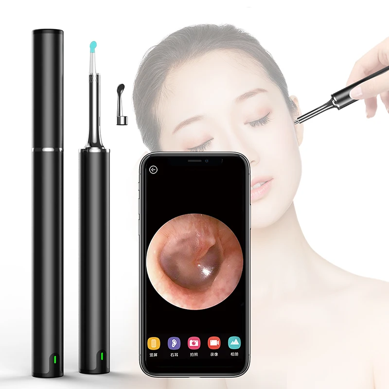 Endoscope Visual Ear Earwax Removal Kit Otoscope Ear Otoscope Camera