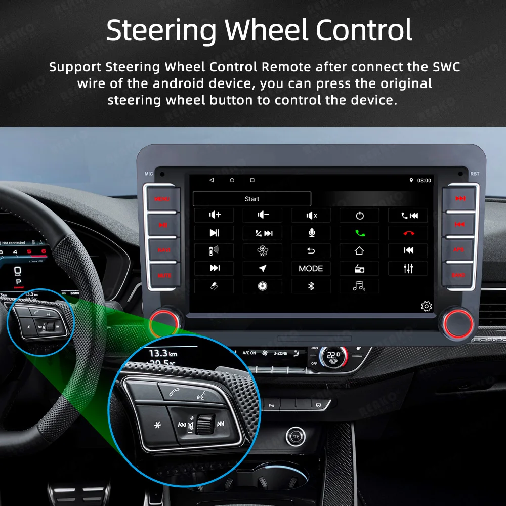 For VW Volkswagen GOLF MK5 MK6 Jetta Passat CC Car Stereo Radio GPS Carplay BT 7'' Touchscreen Double Din