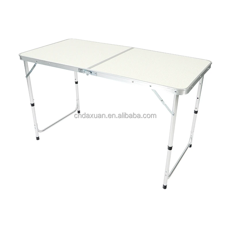 Oeytree Modern Aluminum Table with Customized Metal Folding Legs Wholesale Rectangular Folding Table for Outdoor Events