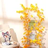 Tiras de Ginkgo Amarillo Hechas de Alambre