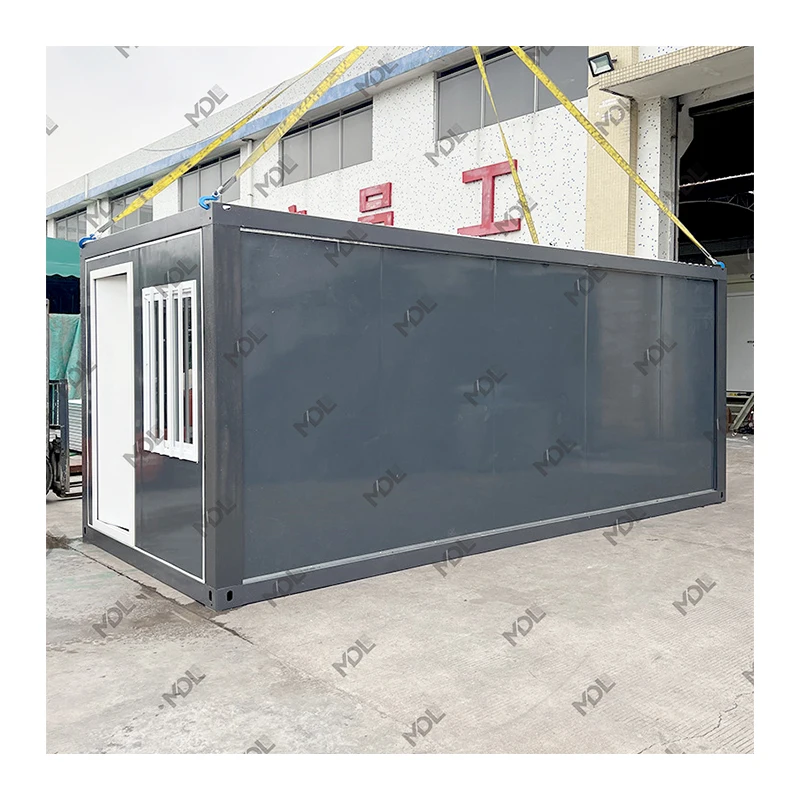 Moneybox 20ft Flatpack 3 in 1 Folding Prefab Expandable Cabin Container Homes House Bungalow