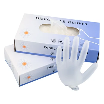 MASSA Superior PVC Gloves Waterproof Semi-Permanent Tattoo Supplies Beauty Salon Makeup Accessories