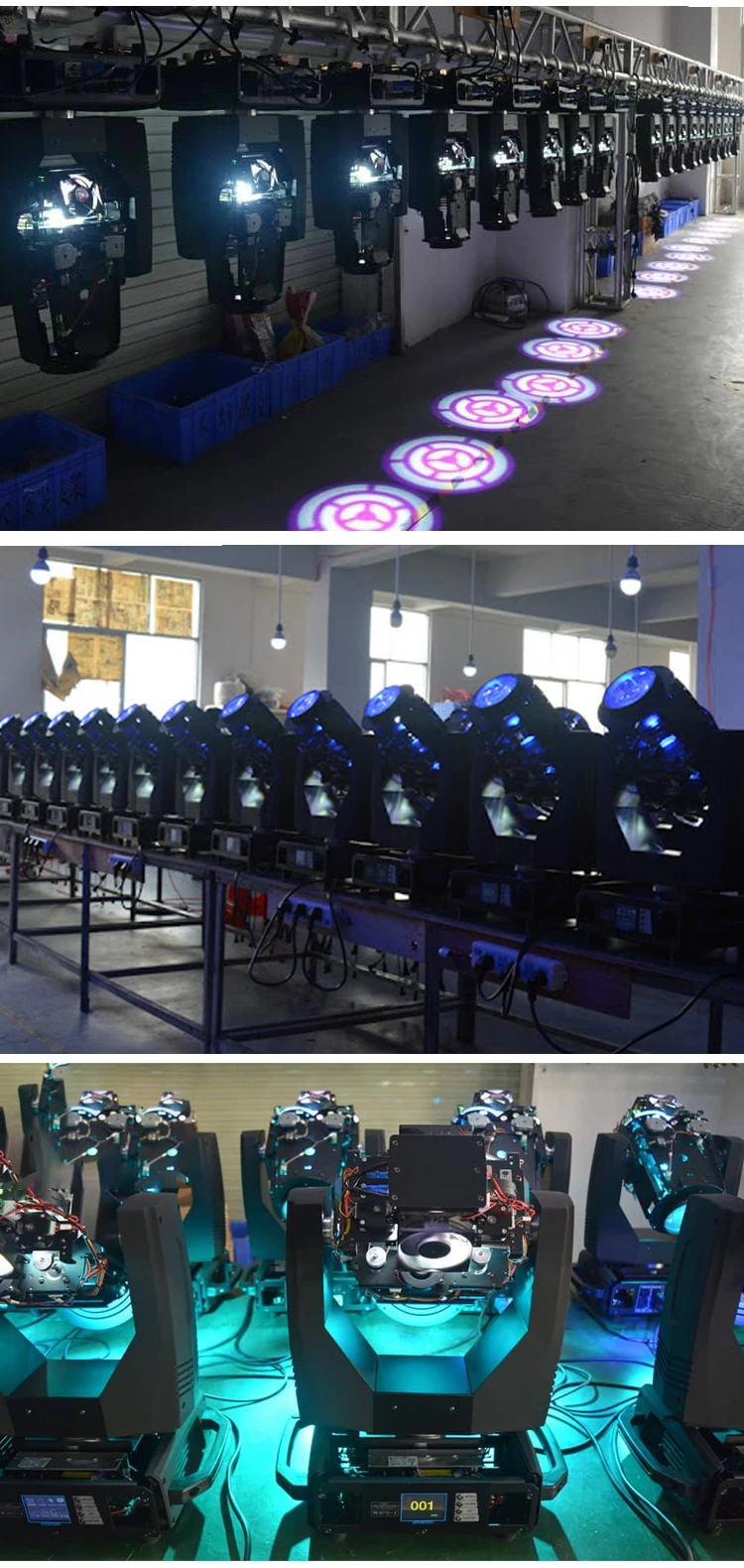 Generic Profile 17r 350w Led Beam Spot Wash Stage Strobe Light