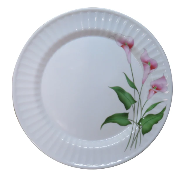 Melamine Plate  Inner Line Rectangle Long Sushi Plate