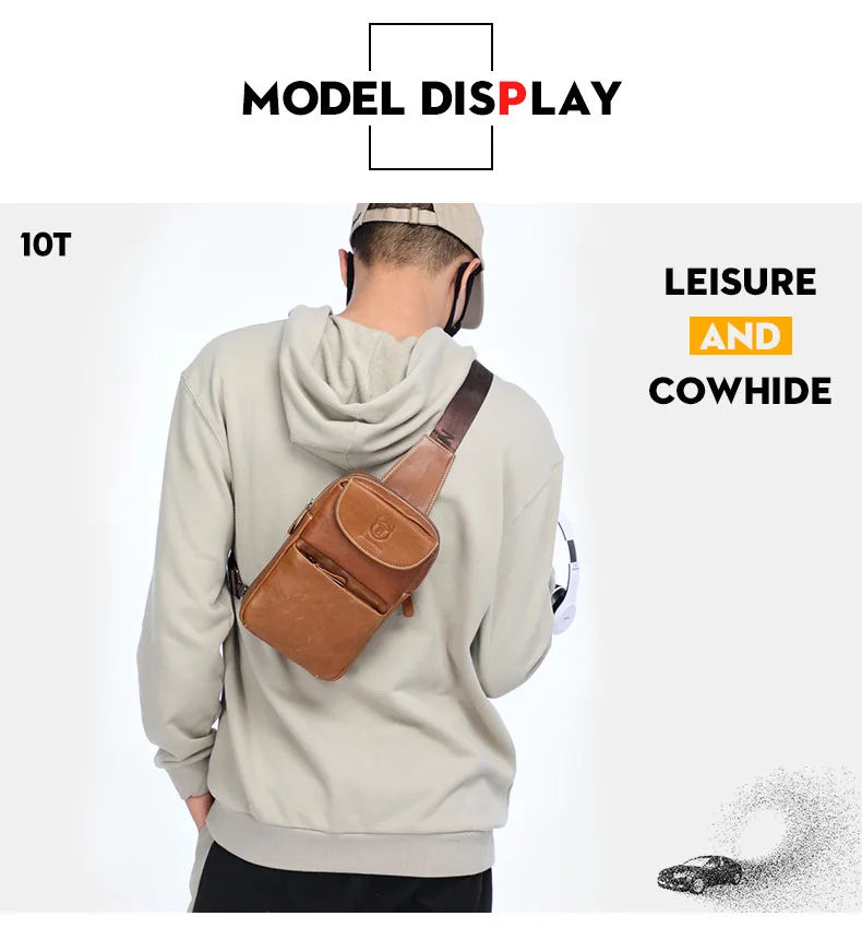 New Brand Small Phone Messenger Bag for Men Bags Casual Man